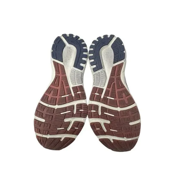 Brooks Adrenaline GTS 21 blue and red running shoes size 9 - Picture 9 of 14